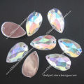 Sew on Acrylic rhinestone 17*28 tear drop crystal AB for clothing